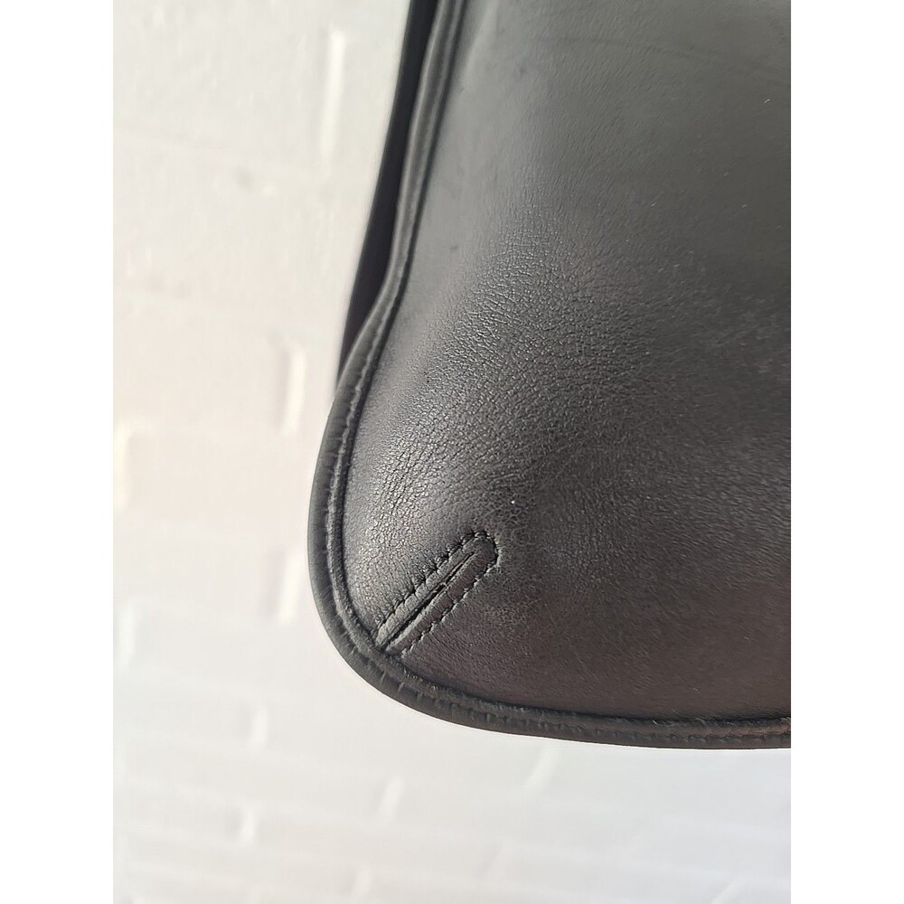 COACH 9134 Vintage 90's Crossbody Leather Bag Women's Black Unisex - Picture 8 of 16